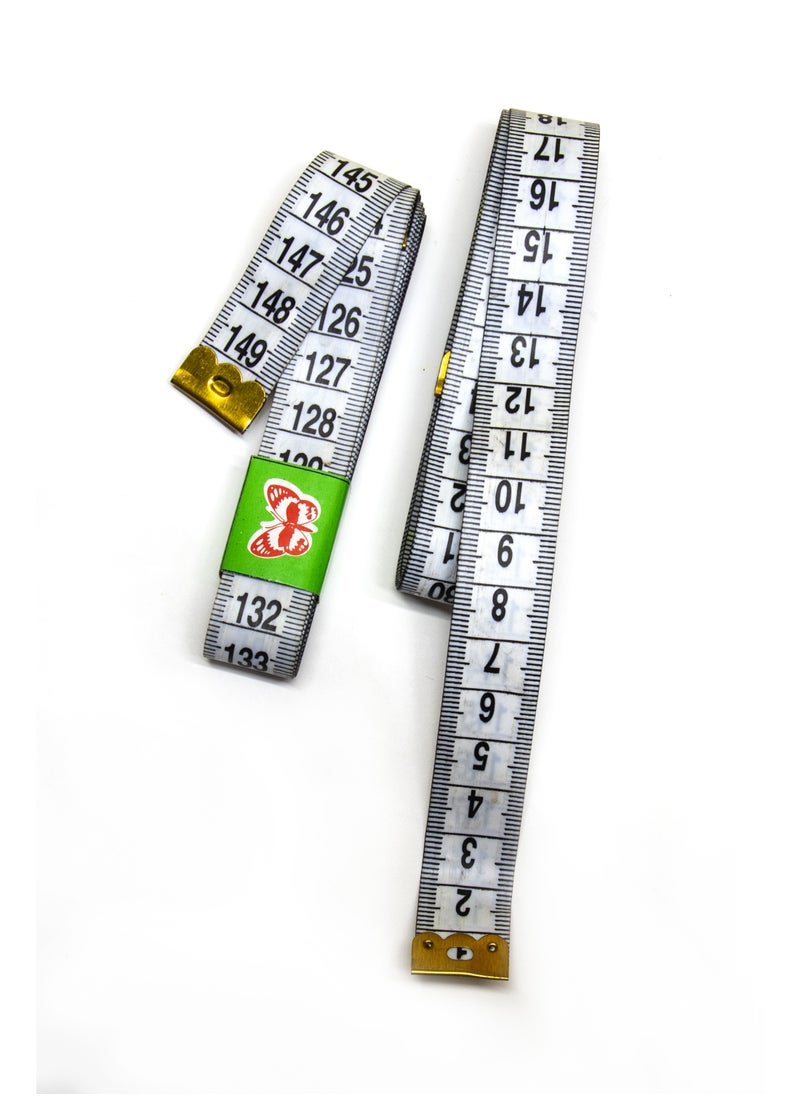 Generic 2 Pcs Double-Sided Measuring Tape, 150cm Long  - Image 1