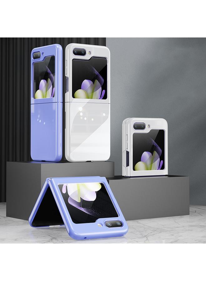 S-TOP Case For Samsung Galaxy Z Flip6 5G PC Porcelain Varnish UV Fold Phone Case - Image 2