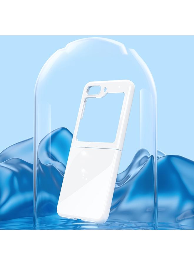 S-TOP Case For Samsung Galaxy Z Flip6 5G PC Porcelain Varnish UV Fold Phone Case - Image 5