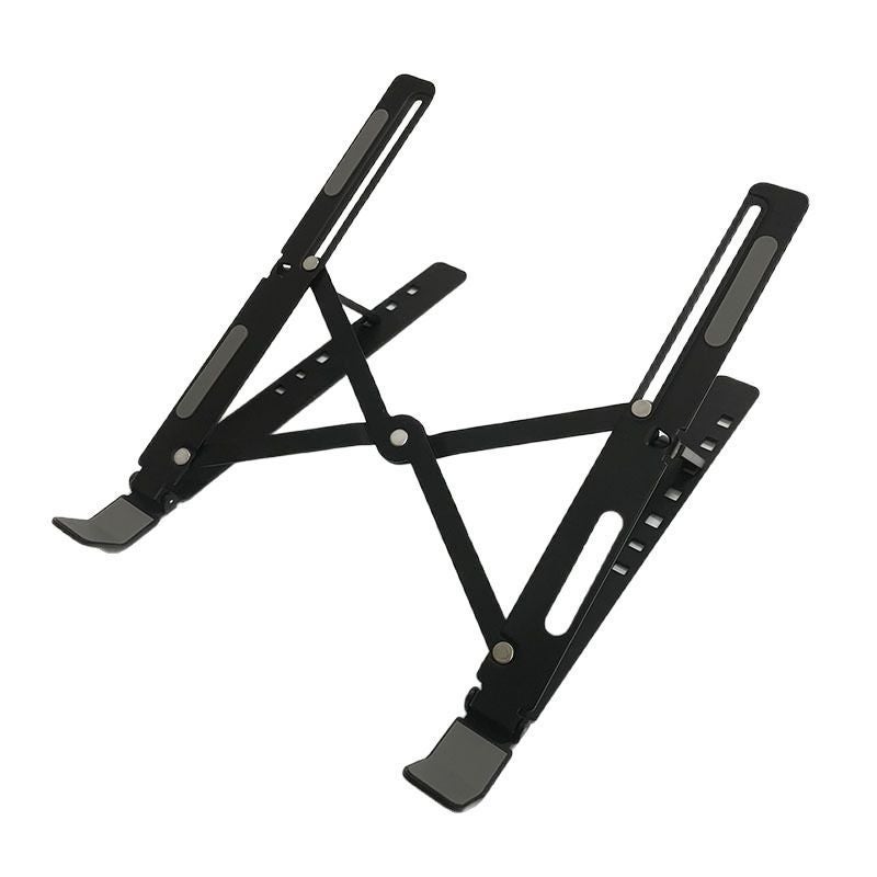 Folding Laptop Stand Carbon Steel Portable Notebook Riser with/without Fan - Image 5