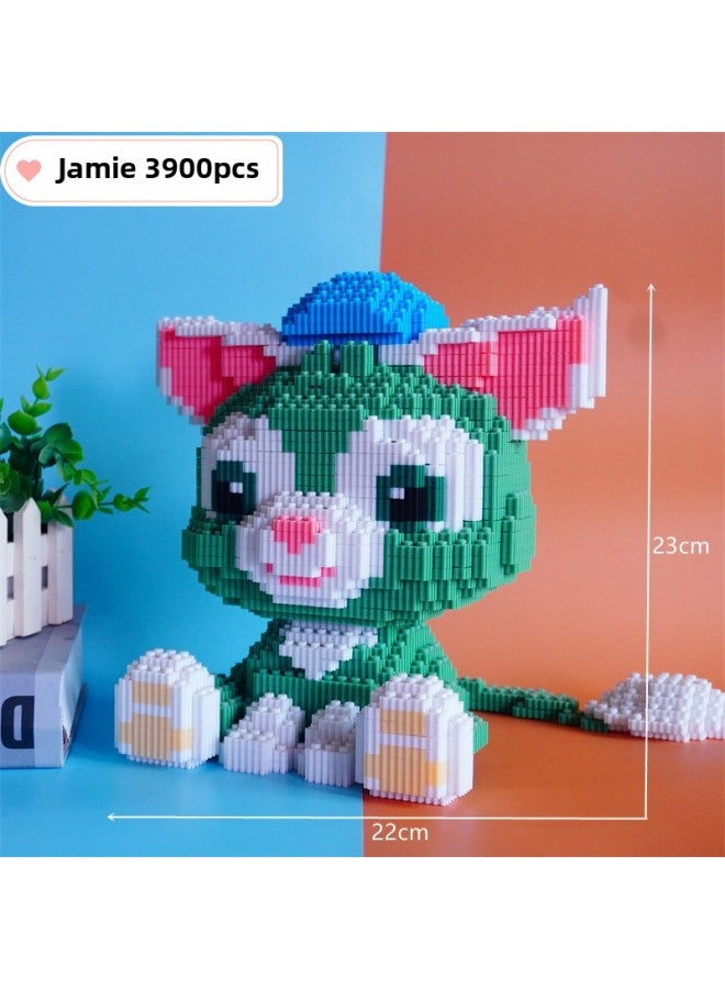 Large Mario Building Blocks Set For Boys And Girls Educational Assembly Toy Adult And Kids Puzzle Gift Losen ABS Material-Color:LS Jera Tony - Image 1