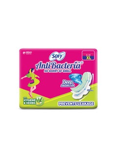 Sofy Women Anti Bacteria Extra Long Sanitary Pads, X-Large, Pack Of 48  - Image 2