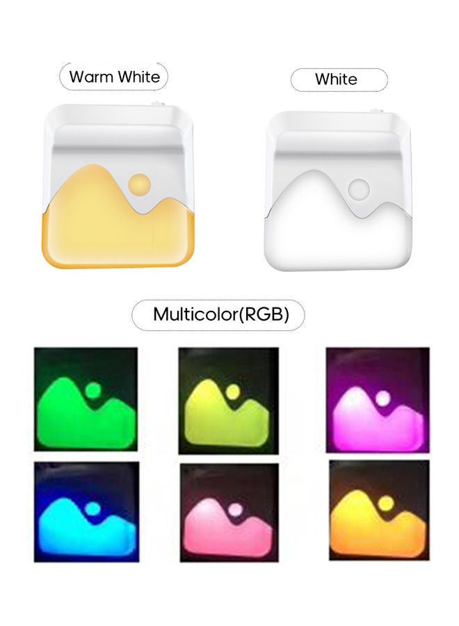 NIBEMINENT Light control night light British standard colorful RGB multicolour 9*8.2*8.2cm - Image 4