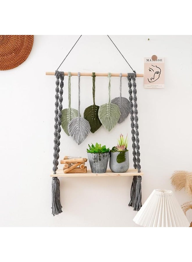 Antikiano Floating macrame Shelves - Image 1