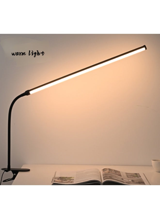 مصباح مكتب الدايود المبتعث للضوء لمنزل المكتب، مصباح مكتب العناية بالعين مع تعتيم مرن قابل للتعديل، مصباح مكتب محول USB مع مشبك للقراءة، الدراسة، طاولة العمل - Image 4
