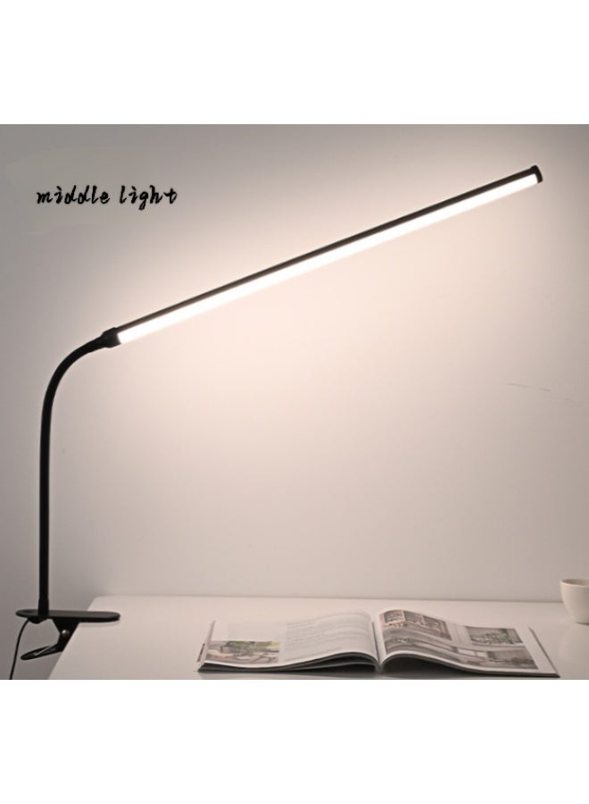 مصباح مكتب الدايود المبتعث للضوء لمنزل المكتب، مصباح مكتب العناية بالعين مع تعتيم مرن قابل للتعديل، مصباح مكتب محول USB مع مشبك للقراءة، الدراسة، طاولة العمل - Image 5