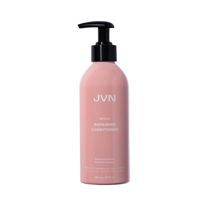 JVN Revive Repairing Shampoo, Instantly Strengthening and Deeply Nourishing Shampoo for Damaged Hair, Dry Hair Shampoo, Sulfate-Free, Silicone-Free, (10 Fl Oz) - Image 1