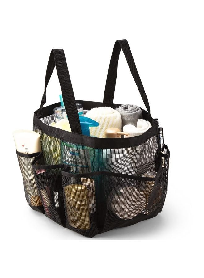 NIBEMINENT Mesh Shower Caddy Black 9.8x7.9inch  - Image 3