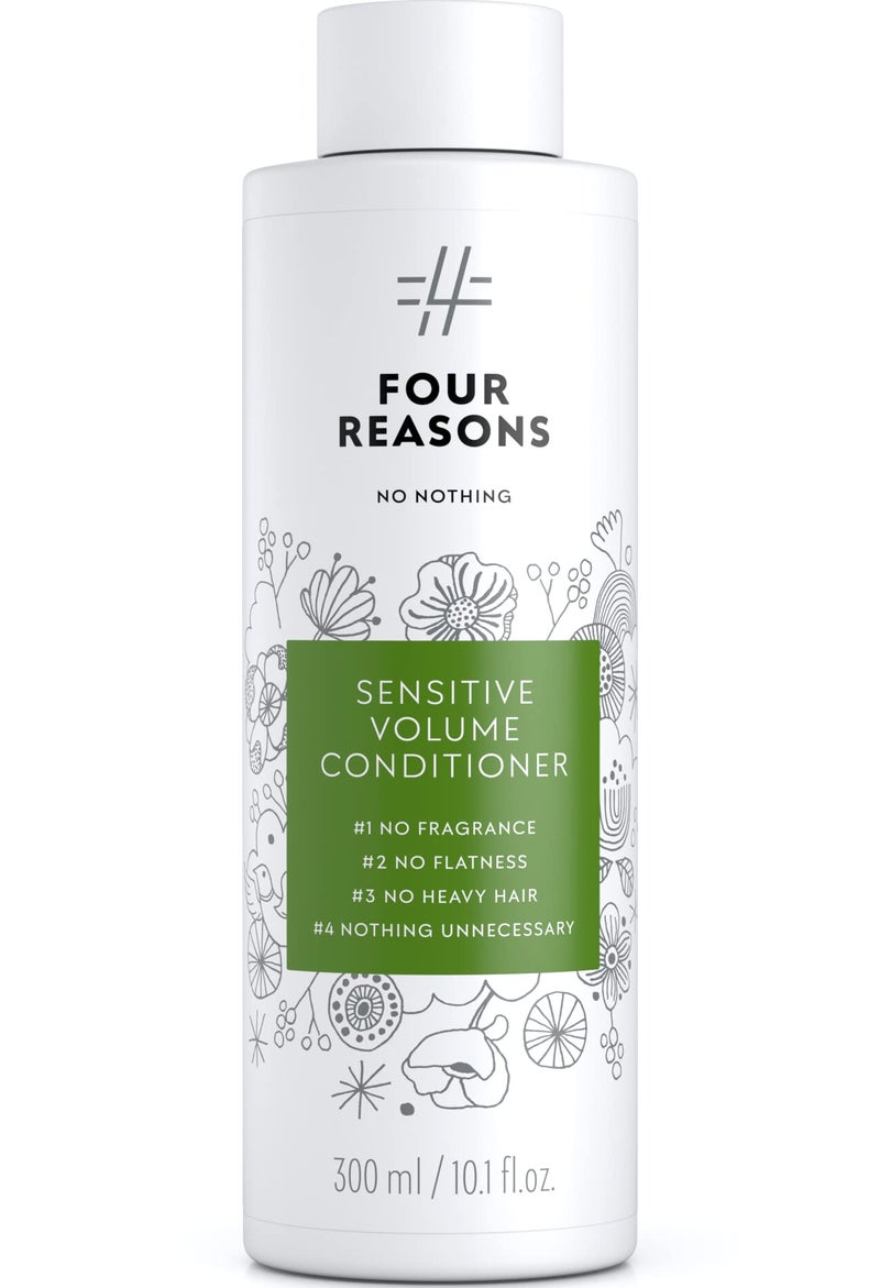 No nothing Sensitive Volume Hair Conditioner - Fragrance Free Conditioner - Hypoallergenic, Phthalate Free, Paraben Free, Vegan & Unscented - Volumizing Scalp â€“ 10.1 oz - Image 1