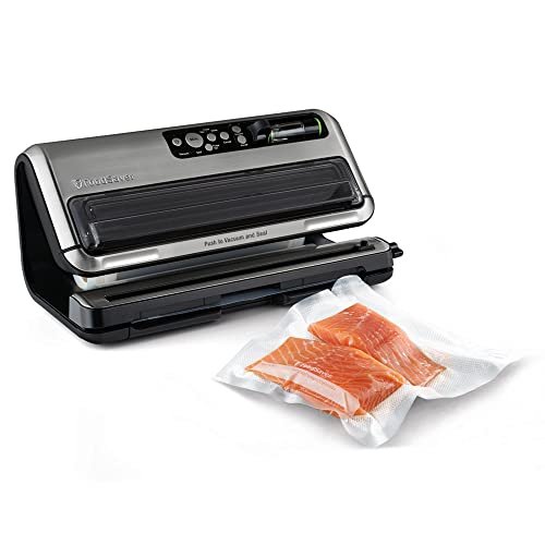FoodSaver FoodSaver FM5460 Food Preservation System 2in1 Automatic Vacuum Sealing Machine with Starter Kit Large 
