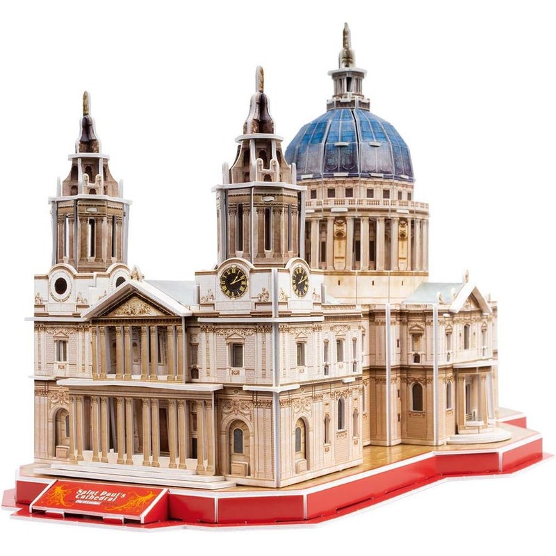 CubicFun Cubic Fun - National Geographic 3D Puzzle ST Pauls Cathedral 107 Pieces - DS0991h - Image 5