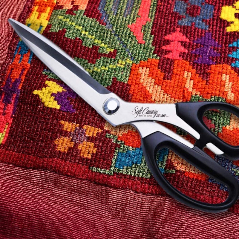 CANARY Japanese Sewing Scissors 9.5", Made in JAPAN, Professional Tailor Scissors for Fabric, Cloth, Dressmaking, Razor-Sharp Japanese High-Carbon Stainless Steel Blade - Image 5
