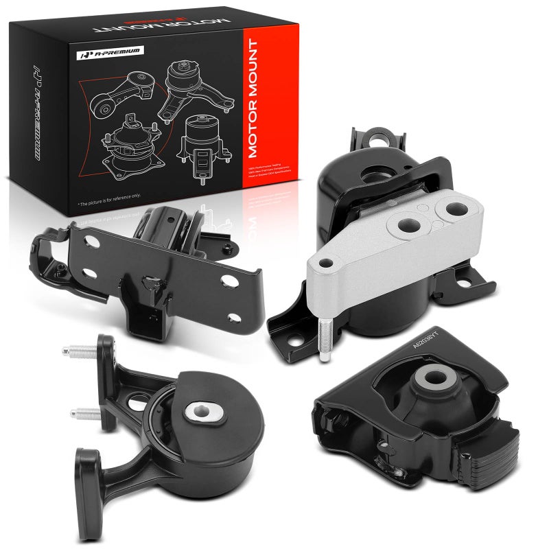 A-Premium APremium Engine Motor Mount and Transmission Mount Kit Compatible with Toyota RAV4 2009 2010 2011 2012 25L 4WD 4PC Set Replace 1237236010 123050V020 - Image 2