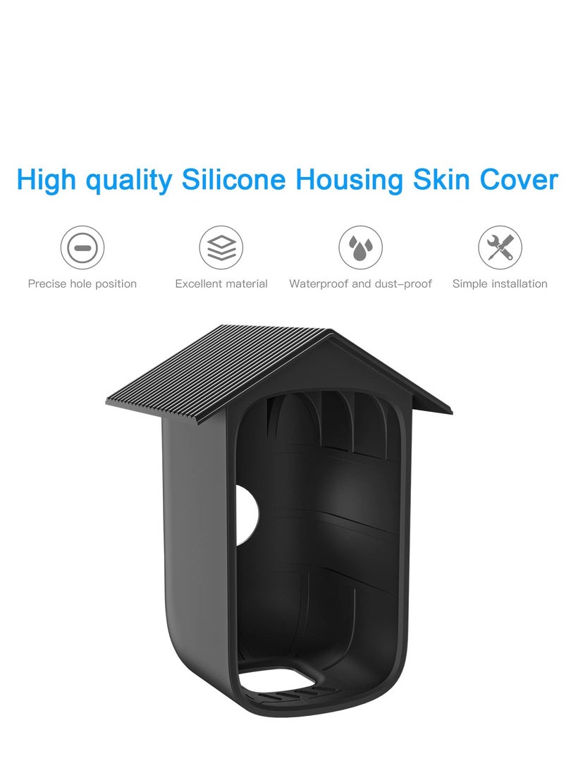 SYOSI SYOSI Protective Silicone Skin for Eufy Cam 3C, Security Camera Protect and Camouflage Weatherproof Security Camera Mount  (2 Pack)  - Image 3