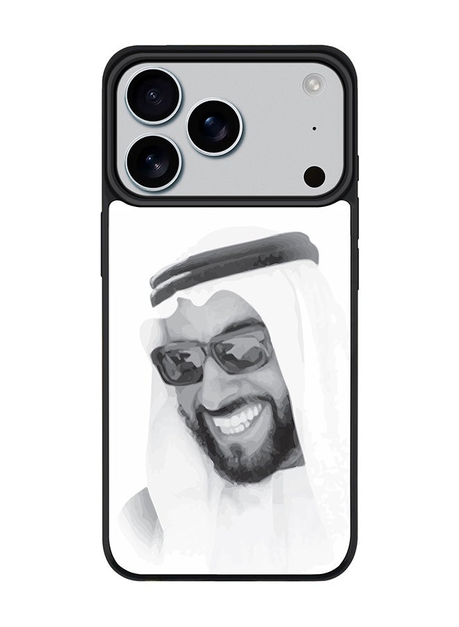 Stylizedd iPhone 17 Pro Case, [Compatible with MagSafe] Slim Magnetic cover Phone Case iPhone 17 Pro -Zayed, Our Father - Image 1