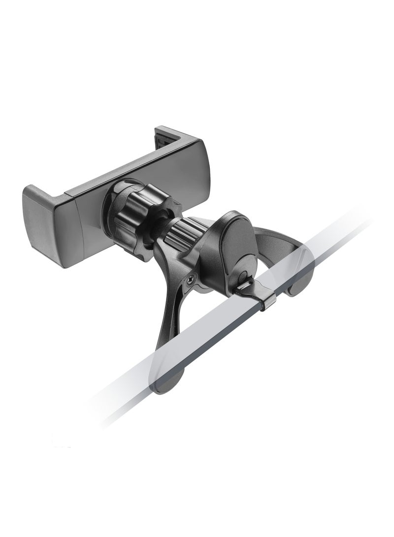 Cellularline SPIN FIT Car Phone Holder, 360° Rotating Air Vent Smartphone Mount, Universal Car Holder for Standard & Round Vents, Vertical & Horizontal Viewing - Image 3