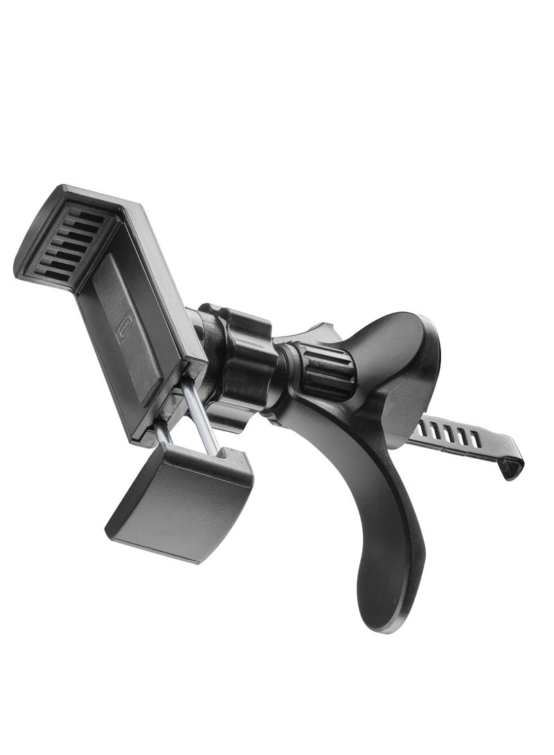 Cellularline SPIN FIT Car Phone Holder, 360° Rotating Air Vent Smartphone Mount, Universal Car Holder for Standard & Round Vents, Vertical & Horizontal Viewing - Image 5