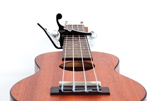 Kyser Quick-Change Capo for banjos, ukuleles, and mandolins, Black, KBMB - Image 3