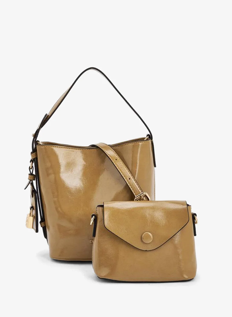 بابريكا Solid Tote Bag And Crossbody Bag