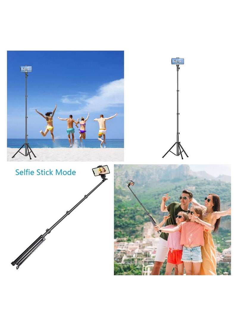 Tripod Selfie stick for iphone and android devices with adjustable angles black