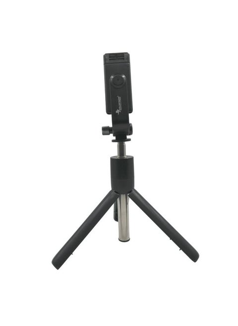 Tripod Selfie stick for iphone and android devices with adjustable angles black