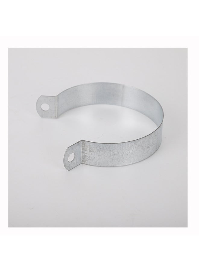 Direct Common Grounding Card Jumper Pipe Clamp Holding Hoop Metal Wiring Pipe Clamp Galvanized Iron Grounding Card-Specifications And Models:Type 50 Grounding Card (including Screw And Nut)  - Image 2
