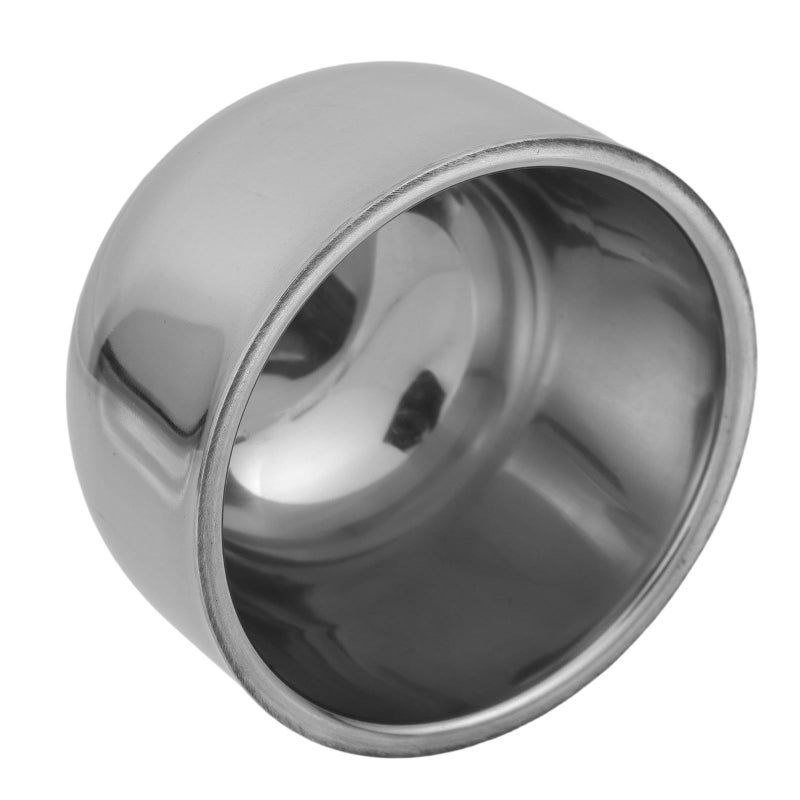 FAVOMOTO Double Layer Stainless Steel Shaving Soap Bowl With Travel Mugs For Face Foam Maker - Image 2
