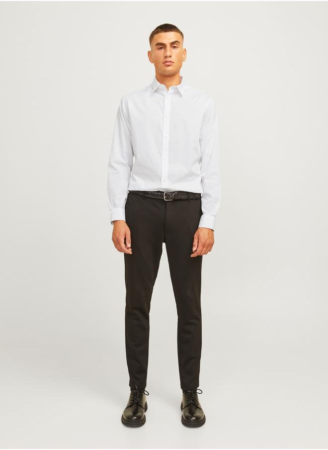 JJ Rebel by Jack & Jones Solid Shirt with Button Cuff Detail  - Image 5