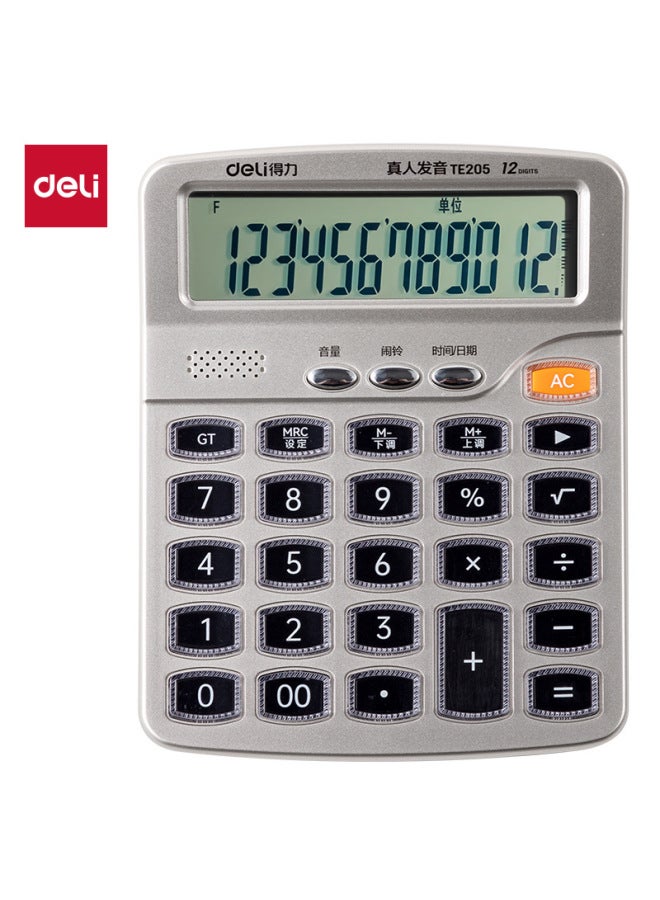 Powerful Calculator For Financial Accounting Office Use, Voice-enabled, Student Science Electronic Large Calculator - Image 1