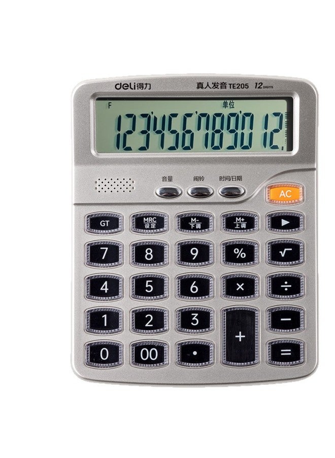 Powerful Calculator For Financial Accounting Office Use, Voice-enabled, Student Science Electronic Large Calculator - Image 5