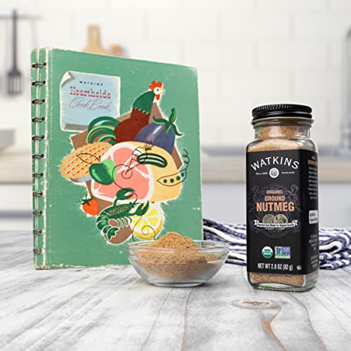 Watkins Gourmet Organic Spice Jar, Ground Nutmeg, 2 8 Ounce - Image 5