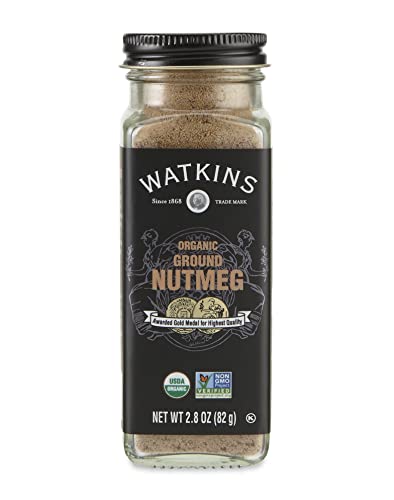 Watkins Gourmet Organic Spice Jar, Ground Nutmeg, 2 8 Ounce - Image 1