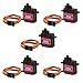 DORHEA 5PCS MG90S Servo Micro 9G Servo Motor Geared Micro Servo Motor 9G Smart Robot Compatible with Raspberry Pi Project Car Helicopter Airplane Boat Control Angle 180 - Image 2