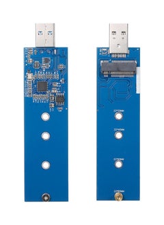 NIBEMINENT M.2 SATA To USB3.0 Adapter Card B-Key Hard Drive Disk Multicolour  - Image 3