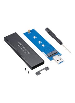 NIBEMINENT M.2 SATA To USB3.0 Adapter Card B-Key Hard Drive Disk Multicolour  - Image 2
