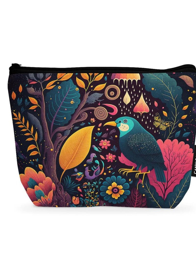 Makeup Pouch Forest