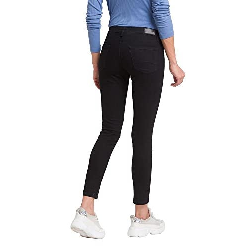 Spykar Black Lycra Super Skinny Regular Length Jeans for Women (Alicia) - Image 2