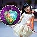 STOBOK LED Sparkle Necklaces Light Up Necklace Bulk Glow in The Dark Flashing Star Heart Pendant Necklace for Kids Party Favors 8PCS - Image 4