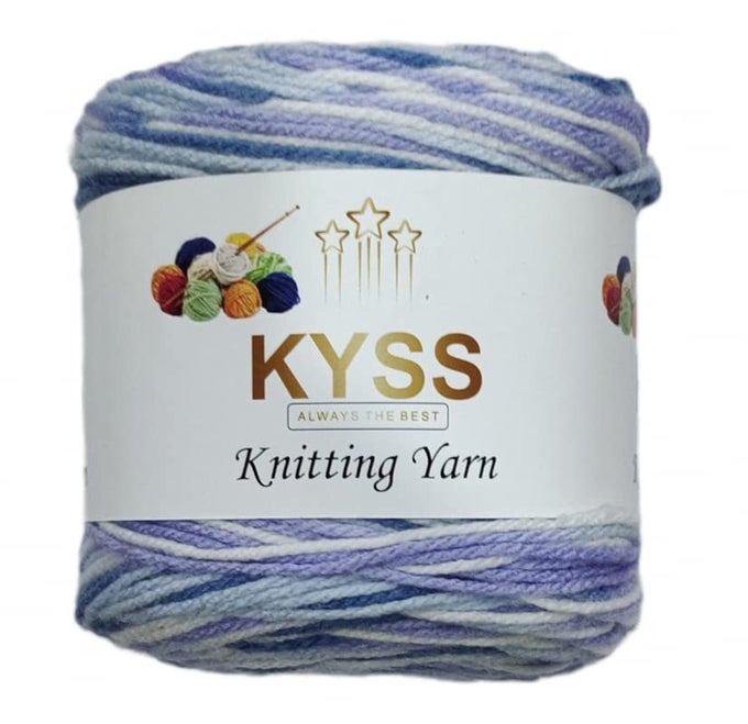 KNIT PICK WOOL KNITTING YARN 1 BALL 100 GRAM EACH WOOL 300 GM BEST USED WITH KNITTING NEEDLES CROCHET NEEDLES WOOL YARN FOR KNITTING SHADE NO5