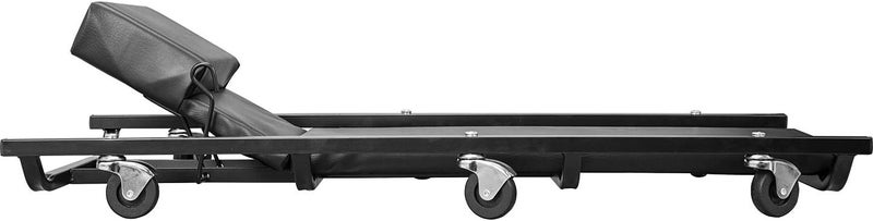 TORIN ATR6452B Rolling Garage/Shop Creeper: 40" Padded Mechanic Cart with Adjustable Headrest and 6 Casters, Black - Image 3