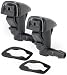 Click&Fit Windshield Washer Nozzles compatible with Cadillac CTS 20082015 Ford Chrysler Dodge Front Wiper Sprayer Jets 2 Pack Washer Squirter Spray Set replaces 25815793 ClickFit - Image 2