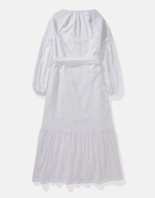 american eagle white dress long White Maxi Dresses For Women