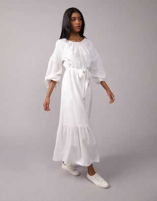 american eagle white maxi dress White Maxi Dresses For Women