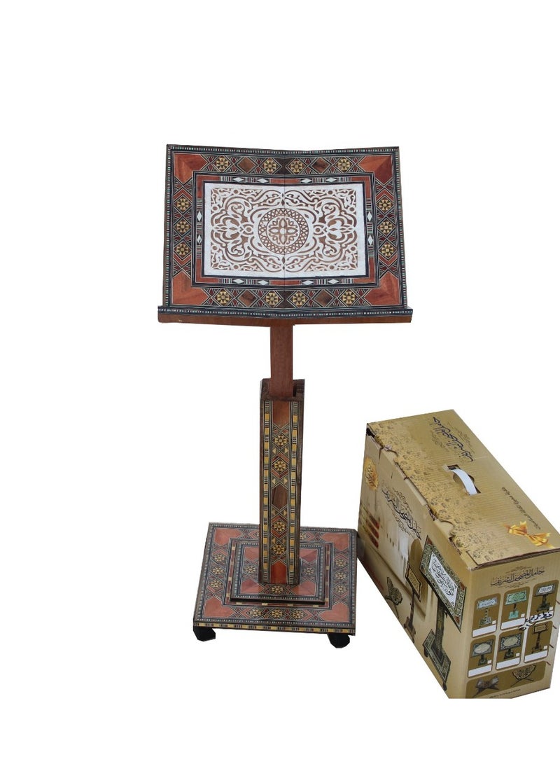 REBENUO Quran stand made of high quality Damascus wood - Image 3