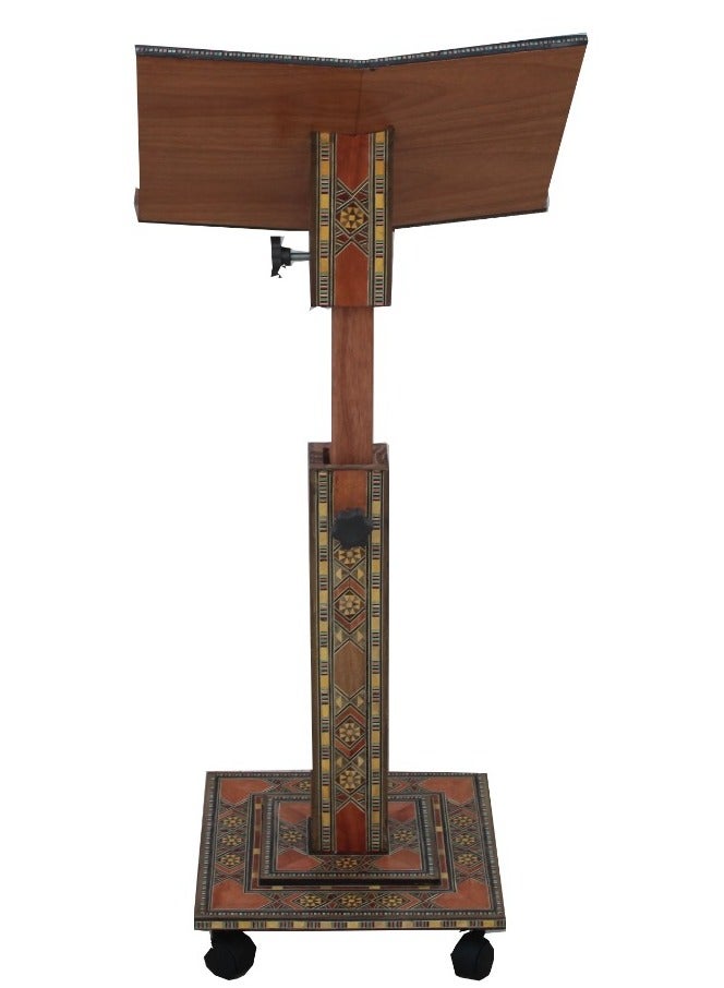 REBENUO Quran stand made of high quality Damascus wood - Image 4