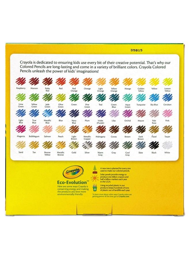 Crayola 688100 Long Barrel Colored Woodcase Pencils 3.3 Mm 100 Assorted Colors/Set - Image 5