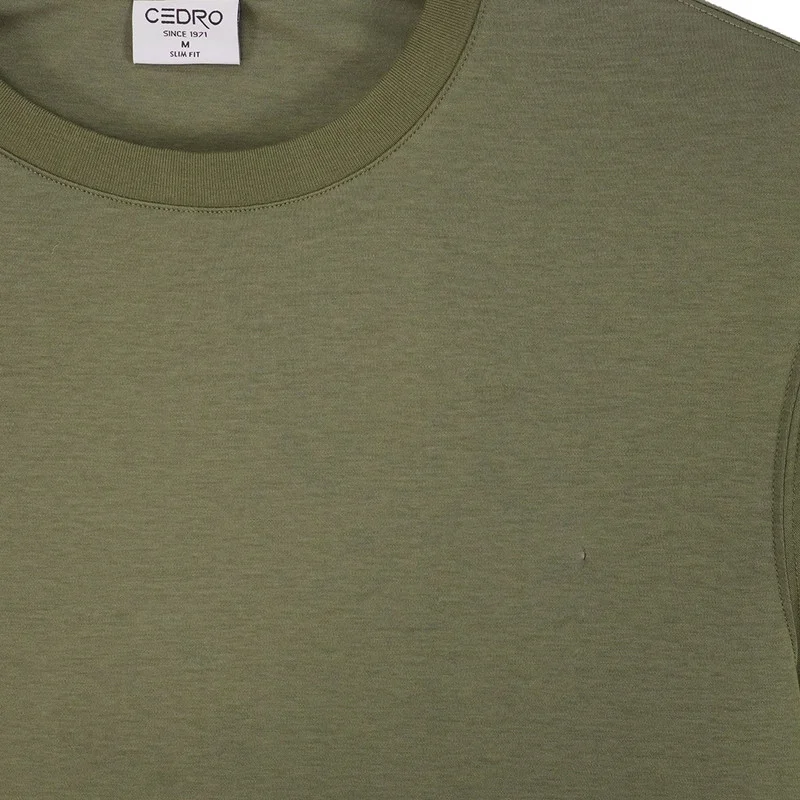 سيدرو ESSENTIAL SLIM FIT CHEST LOGO TEE