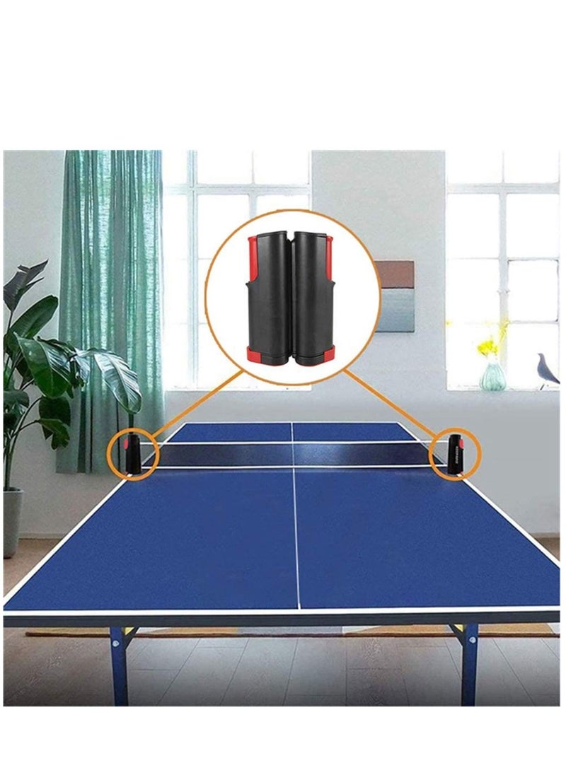 SYOSI Portable Retractable Table Tennis Net Rack Replacement Ping Pong Accessory  - Image 2