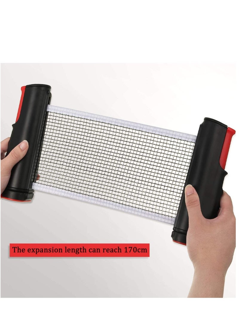 SYOSI Portable Retractable Table Tennis Net Rack Replacement Ping Pong Accessory  - Image 3