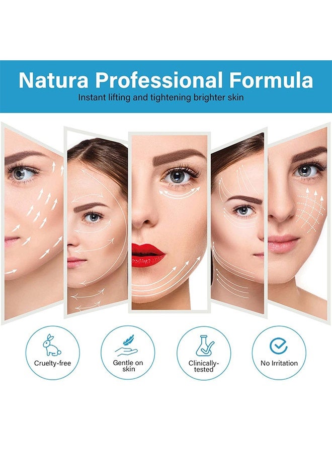 Hoygi Instant Face Lift Firming Cream, Natural Effective Instant Face Lift Cream to Lift & Tighten Skin, Visibly Firming Wrinkles and Sagging Skin in 2 Minutes, Smooth Fine 50g - Image 4